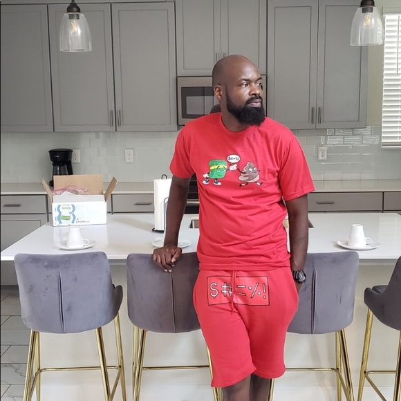 Married to the Money jogger short set - Picture 4 of 6